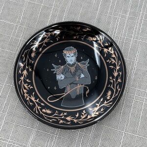 Fairyloot Cardan Trinket Tray Holly Black